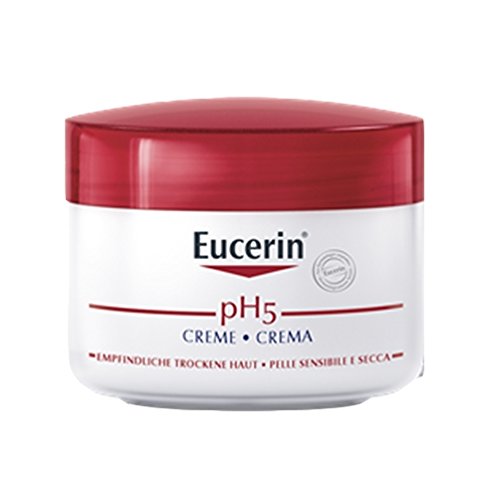 Preisvergleich Produktbild Eucerin pH5 Creme feuchtigkeitsspendend Mehrzweck Gesicht und Körper Haut empfindliche und trockene 75 ml