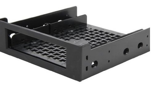 BitFenix SofTouch Halterahmen für 2,5/3,5 HDD in 5,25 schwarz