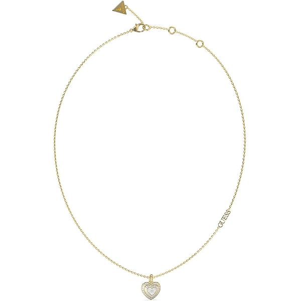 Guess Collana Daktari Uomo E Donna In Acciaio Inox Color Oro - Lunghezza 40,6 Cm, Regalo Con Confezione Elegante - 5