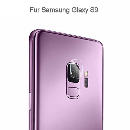 KRS - PS9 - Samsung Galaxy S9 Kamera Linsenschutz Echtglas/Tempered Glass/Display Kratz Schutz Folie (Für S9)