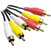 3 RCA + 3 RCA 1.5 METER TOS TOS STANDARD RCA CABLE