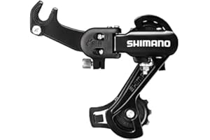 MEGHNA Desviador Trasero RD-TZ31-A 6/7 Velocidades para Montaje Directo/de Suspensiónde Bicicletas MTB