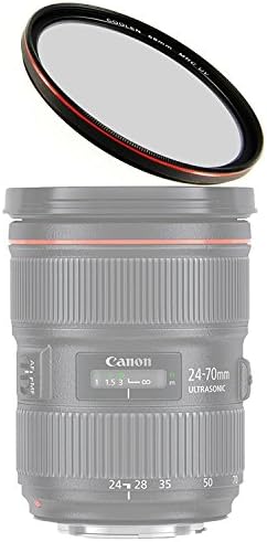 Coolen 40.5mm MRC Ultra Thin Multi-coated UV Filter Red Plating-Sony NEX-5T/5TL NEX-3N/3NL NEX-6/6L A6500 A6300 A6000 A5100 A5000 A3000 &E-mount 16-50mm F3.5-5.6 Lens/SELP1650 16-50mm Power Zoom Lens