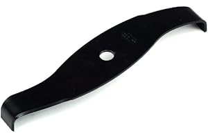 Ratioparts - Couteau de débroussailleuse/Mulching - 2 Dents - Diamètre extérieur : 280 mm - Alésage : 20 mm - Épaisseur : 4 mm - Noir