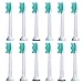 Produktbild 12 stk (3x4) Hofoo Aufsteckbrsten. Philips Sonicare ProResults Ersatz. Voll...
