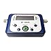Produktbild SF-95DR Digitaler Satellitenfinder Meter TV Signal Empfänger Sat Decoder Kompass (Farbe: blau)