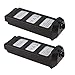 Produktbild Sairis 2 stücke 7,4 V 1800 mAh Li-po Akku mit 4 in 1 Ladegerät für MJX Bugs 5 Watt B5W RC Drone Quadcopter Flugzeug UAV Teil Zubehör (Schwarz)