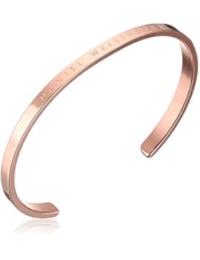 Daniel Wellington Damen-Armband Manschette Edelstahl teilvergoldet 54 cm - DW00400003