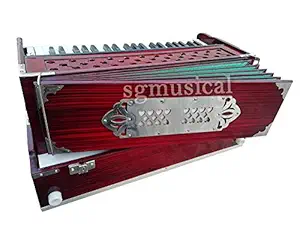 SG Musical 42 keys Folding Harmonium,bass male 2 line reed with cupler high sound quality harmonium instrument harmonium keyboard