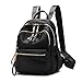 Produktbild MUTANG Leichte Umhängetasche Oxford Tuch Wasserdichte Trend Wild Nylon Rucksack Weichem Leder Rucksack Einfache Mode College School Bag Reisetasche