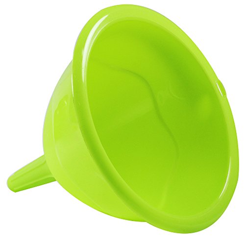 COM-FOUR® Trichterset 3 teilig, verschiedene Größen, grün, Universaltrichter - 3