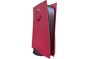 Wedorat Face Plate Compatible with P5 Plate Cooling Version Cover Case Protection Faceplate Available for P5 Disc Edition Upgraded Turbo Vents P5 Side Plate Hard Shockproof ABS Anti-Scratch Cosmic Red