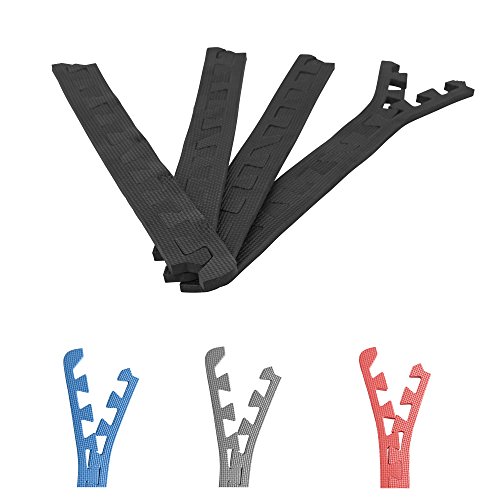 Gorilla Sports - 8 Schutzmatten Endstücke in verschiedenen Farben Länge 62,5cm Dicke 1,2cm