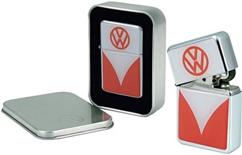 Official Funky Retro Red VW Campervan Wind Resistant Cigarette Lighter - Boxed