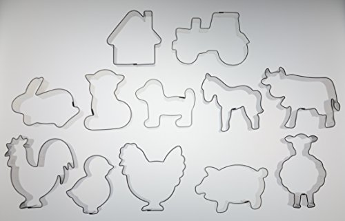 Preisvergleich Produktbild Cutting Designz Team Up... Farm - theme cutter set