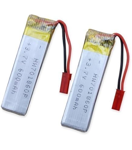 YUNIQUE GREEN-CLEAN-POWER 3.7V 850mAh für Syma X5SC X5SW Ersatzakku für Drohne, Silver
