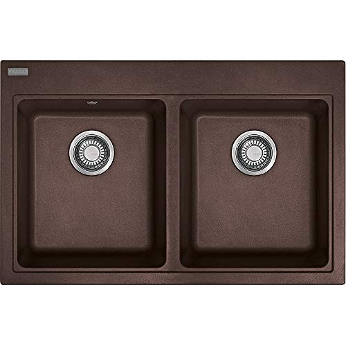 Preisvergleich Produktbild Franke Maris MRG 620 Chocolate - 114.0477.539 Granitspüle Exzenterbetätigung