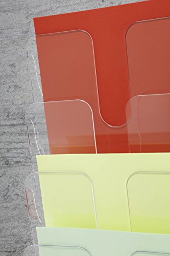Durable 1700008401 Prospektspenderset (Flexiplus 6, A4, 247 x 745 x 100 mm) 1 Set, transparent - 6