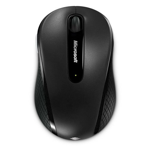Microsoft D5D-00133 Wireless Mobile Maus 4000, 2.4 GHz graphit/schwarz