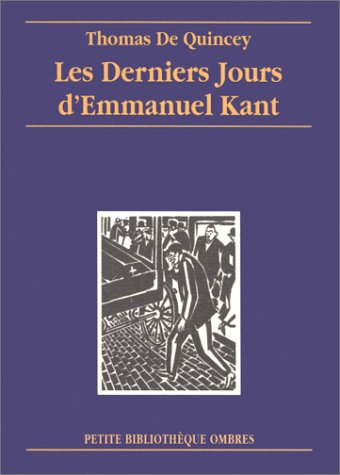 Book's Cover of Les Derniers jours d'Emmanuel Kant