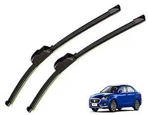 Auto Hub Frameless Car Wiper Blades Compatible with Maruti Suzuki Swift Dzire - Set of 2,(D-21,P-19)