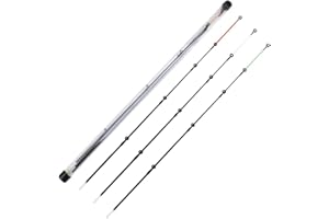 COOKIBLEND Fishing Rod Fiber Glass Top Tip Feeder Carp Rod M/L/H 50-120g Top Tip Repair Fishing Accessories for Various Fishing Environments