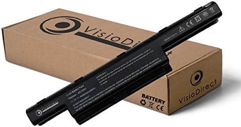 Visiodirect® Battery for laptop ACER Aspire 7700 7741G 7741Z 7741ZG AS5741 7750G 7750ZG Series V3-731G E1-571 V3-571G E1-531 4400mAh 11.1V