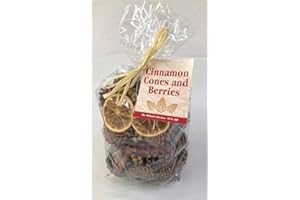Milford Collection Cinnamon Pine Cones & Berry Pot Pourri