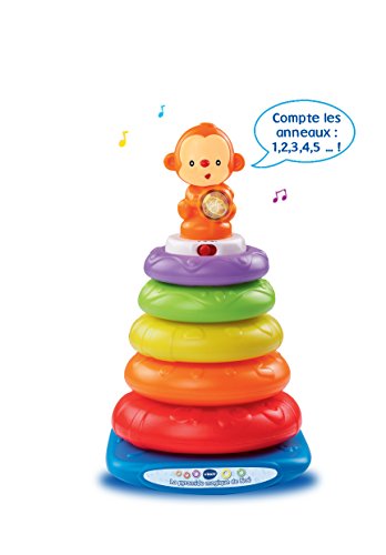 41NPHCiI31L Vtech - 166305 - Formes À Trier Et À Empiler - La Pyramide Magique De Noé