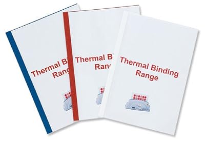 GBC ThermaBind Pack de 100 Reliures spirale plastique thermique Standard 8 mm Blanc