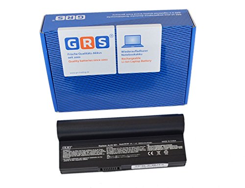 GRS® Notebook Akku für AL23-901 mit 8800mAh, ersetzt: Asus Eee PC 901, PC 1000, PC 1000H, PC 904, Laptop Batterie 8800mAh, 7.4V