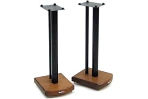 Atacama Stand for Loudspeaker Moseco 6 Bamboo Effect, Dark Oak/Black