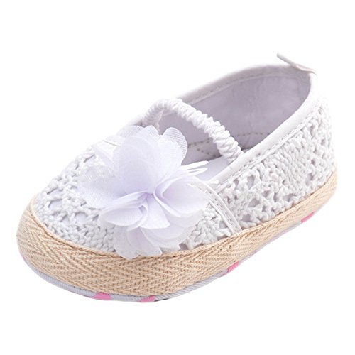 Estamico Baby Mädchen Blumen Lauflernschuhe Sommer Weiche Sohle Sandalen