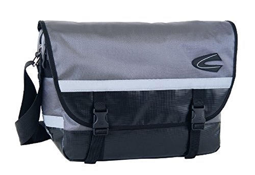 Preisvergleich Produktbild camel active Montreal Messenger Umhängetasche 45 cm Laptopfach grau-schwarz