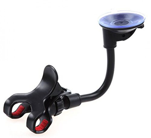 Braccio pinza supporto universale ventosa auto vetro per cellulare smartphone