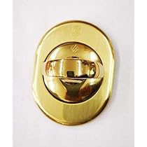 Bocchetta Rosetta Quadra Per Porta Blindata - Piastrina Per Cilindro Europeo In Ottone Lucido - Foto 5