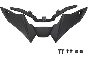 BeisDirect Motocicleta Deporte Downforce Spoilers Desnudo ala aerodinámica Moto Deflector para Yamaha MT-09 MT09 SP 2021 2022 2023 Parabrisas de la Motocicleta Spoiler Accesorios