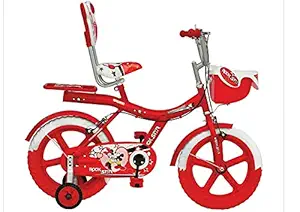 GENERIC Royal Cycle City Bicycle | Cycle |Size : 16 inch |Color : Orange with White| no of pcs 1|Kids Cycle