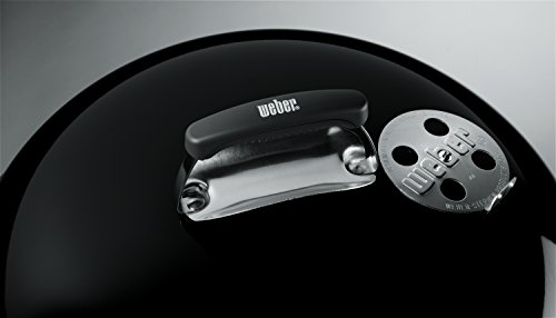 Weber 1321004 Compact Kettle, Holzkohle-Kugelgrill 57 cm, Schwarz - 13