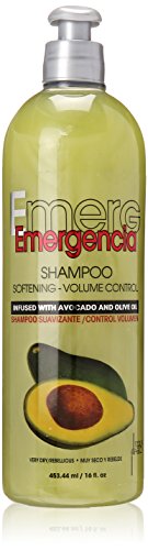 Toque Magico Emergencia olio di avocado e olio d'oliva shampoo 453ML - rammollimento-controllo del volume shampoo per capelli molto secco/ribelle - Infuso con olio di avocado e olio d'oliva