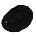 Generic 100% Pure Silk Soft Sleep Cap Bonnet Night Cap f/ Hair Care Black