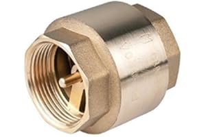 ARCO HYDROBIL Non Return Check Valve, 1/2" BSP Female Threads, Solid Brass Construction, Max. Pressure 16 Bar, Temp. Range -20°C to 150°C, Prevents Water from Flowing Back, Durable & Corrosion Resistant