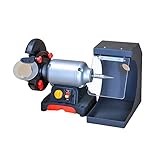 Alta velocidad de rotación. First Dental 250 W Laboratorio Dental Corte y Pulido Lathe con una Campana de Seguridad colector de Polvo AX-J1