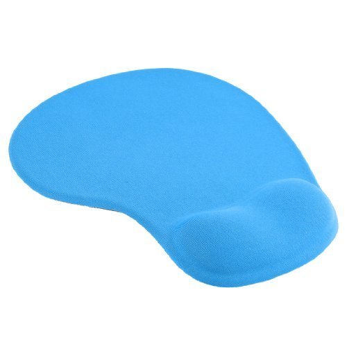 TOOGOO R  Alfombrilla de Raton Protector de Muneca Silicona Gel - Azul