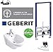 Produktbild Geberit Vorwandelement Bidet Set + Gustavsberg Design Bidet + Lotusclean Beschichtung