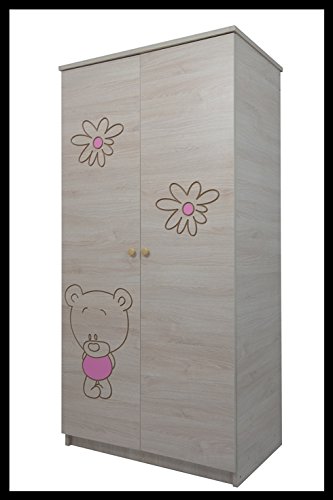 Wardrobe Model 5 5 Pcs Baby Nursery Furniture Set Chest Of Drawers
