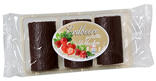 Preisvergleich Produktbild Pulsnitzer gefüllte Lebkuchen Schnitten Erdbeere 125g