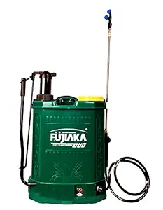 Fujiaka Duo 2in1 (Dual Function) Knapsack Sprayer (Battery & Manual Operation)- Green