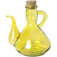 Excelsa - Aceitera / vinagrera de 0,5 litros de cristal de colores