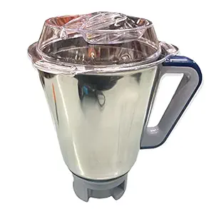 Preethi Xpro MGA-520 2-Litre Duo Jar (Steel/Transparent)